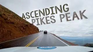 Hyperlapse of Pikes Peak Ascent to 16 Mile Lot