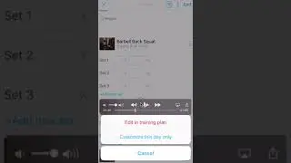 Substitute an exercise in Trainerize
