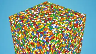 Last night&rsquo;s nightmare (33x33 Rubik&rsquo;s cube)