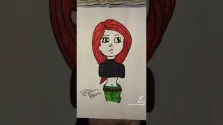 Kim possible sketch #art #coloring #drawing #coloredpencils #kimpossible #sketchbook #shorts