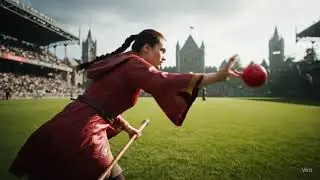 Harry Potter: A Thrilling Quidditch Match | Shot by AI