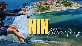 Kitesurfing / Kiteboarding in Nin, Croatia