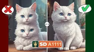 Fix Double-Headed Glitches in Stable Diffusion with Kohya Hires Fix!
