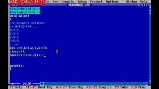 looping in c programming fabonacci series in looping || c tutorial 