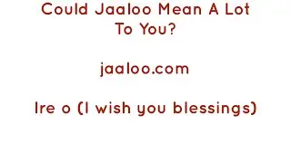 Could Jaaloo Puzzles Mean A Lot To You?  @JackLookman- Demonstration- 009  #JaalooPuzzles  #jaaloo