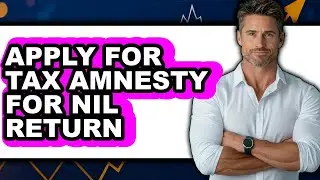 How To Apply For Tax Amnesty For Nil Return - Step By Step
