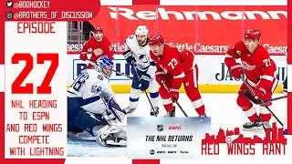NHL heading to ESPN and Red Wings Compete with Lightning