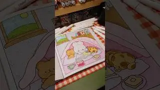 Atelier by Jo satisfying flat coloring 📖🖍️ #colorwithme #coloringbookpages #adultcoloring