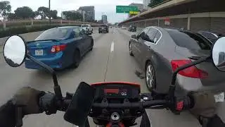 KTM 390 SMCR SUPERMOTO Highway Run North