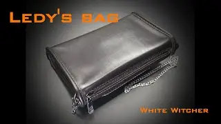 How to make a Ledy's bag/Cosmetic bag - White Witcher design