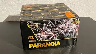 Paranoia : Fireworks Specials : 81 Shots : 486 Gram : 20mm