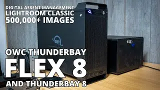 Более 500 000 изображений в Lightroom Classic хранятся на устройствах OWC Thunderbay Flex 8 и Thu...
