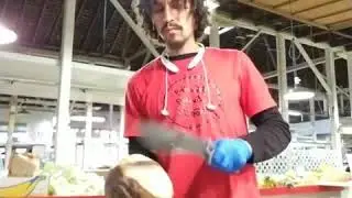 Erick negron the produce guy: Pink coconut water