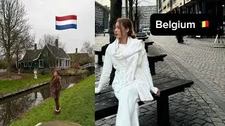 Жизнь в Нидерландах 🇳🇱 Поездка из Амстердама в Бельгию на поезде: 🇧🇪 Брюссель