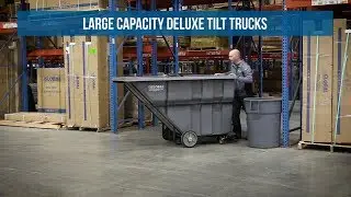 Deluxe Plastic Tilt Trucks - up to 2-1/2 Cu. Yd. Capacity