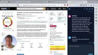 Nanobrowser AI Agent Orders an Amazon Book for Me