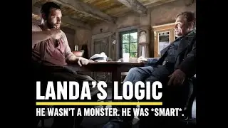 The Landa Defense #HansLanda #InglouriousBasterds #CinemaVillains #ChristophWaltz ##QuentinTarantino