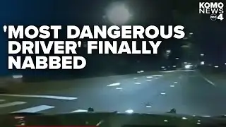 Troopers nab 'most dangerous driver in Washington' after 3 pursuits