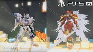 Digimon Story Time Stranger: Evolve another Digivolutions, Gallantmon CM & Slayerdramon [PS5Pro]