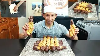Bastones o Tornillos en Masa de Hojaldre pero con levadura (con el toque de Luis) Ecuador