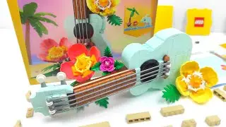 [Stop Motion Build] LEGO Creator 31156 Tropical Ukulele(ウクレレ, 트로피컬 우쿨렐레)
