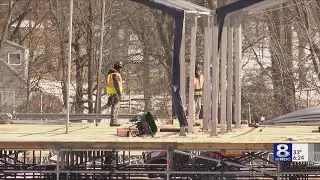 Construction re-starts at Oak Hill Country Club