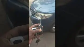 Toyota Etios hanging remote to flip key remote done 9789054457 #flipkey #toyotaetios