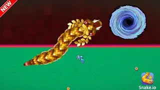 SECRET LEVEL TELEPORT ANIMATION IN SNAKE.IO!