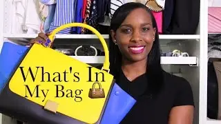 What's In My Bag  👜 C&eacute;line Trapeze