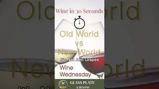 Chianti isn&rsquo;t a grape 🍇 Old World vs New World wine explained in 30 seconds! #WineWednesday