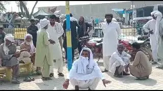 Farmers protest for opening of CRBC Canal