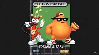 Toe Jam & Earl - Anima&ccedil;&atilde;o da capa do jogo com iA EVO