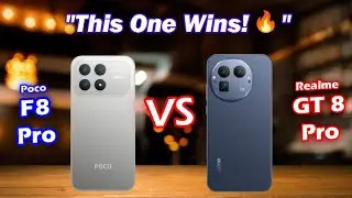 POCO F8 Pro vs Realme GT 8 Pro ⚡🎮 Gaming, Camera & Battery Test