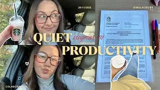VLOGMAS 01🎄✨| Productividad opositando, día de simulacro, colaboraciones, mis productos del pelo...
