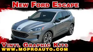 Brand New 2021 2022 Ford Escape Stripes, Vinyl Graphics, Hood Decals, and Body Kits by MoProAuto.com