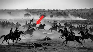 Thus ended the French cavalry after clashing with the Hussars of Pavia; they lost horses and weapons