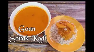 Goan sorak kodi|goan sorak curry|goan coconut curry|goan plain vegeterian curry|goan curry recipe