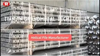 Helical Pile Manufacturer