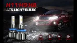 Laxmas H11/H8/H9/H16 Headlamp LED Bulbs
