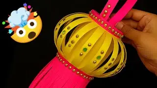 DIY Paper Kandil Lantern for Diwali | Easy Diwali Decoration Ideas | Handmade Diwali Craft 2025 idea