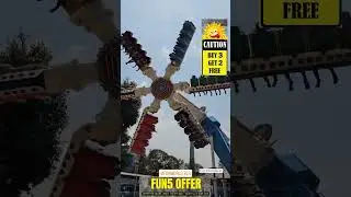 Fun world buy 3 tickets n Get 2 free offer valid for online booking only till June 7