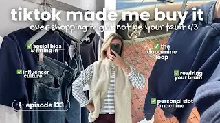 133. How Influencer Culture Is Rewiring Your Brain to Want More & Buy More (and how to fix it!!!!)