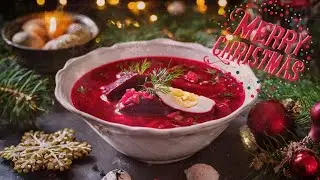 Traditionelle, polnische Rote-Bete-Suppe – Ein Klassiker für Heiligabend-Polish Beetroot Soup