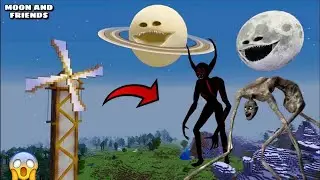 SURVIVED FROM FUNNY FEAR, SATURN, WAKE UP MOON ARRIVAL In Minecraft -Gameplay - Coffine Meme