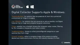 How to Collect Forensically Data from MAC Computer using Cellebrite Digital Collector (MacQuisation)
