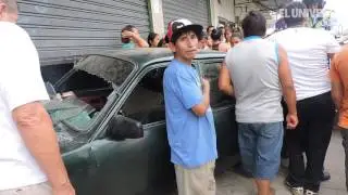 Choque de bus deja cinco heridos en la isla Trinitaria