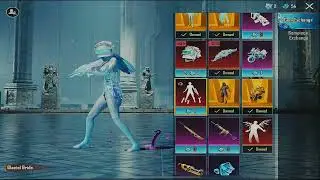 Luckiestt Wings Whispering Crate Opening Pubg | Glacial Bride Set |Forsaken Glace AUG