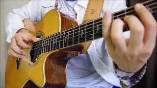 Pink Floyd - Another Brick In The Wall - Acoustic Fingerstyle Guitar (Kent Nishimura)