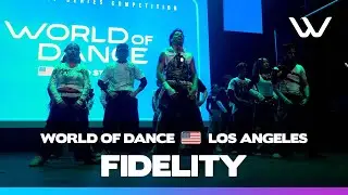 Fidelity | 2nd Place Team Division | World of Dance Los Angeles 2025 | #WODLA25