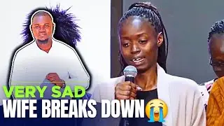 VERY EMOTIONAL😭 Albert Ojwang's Wife Cries PAINFULLY As She Speaks At Her Late Husband's Mass